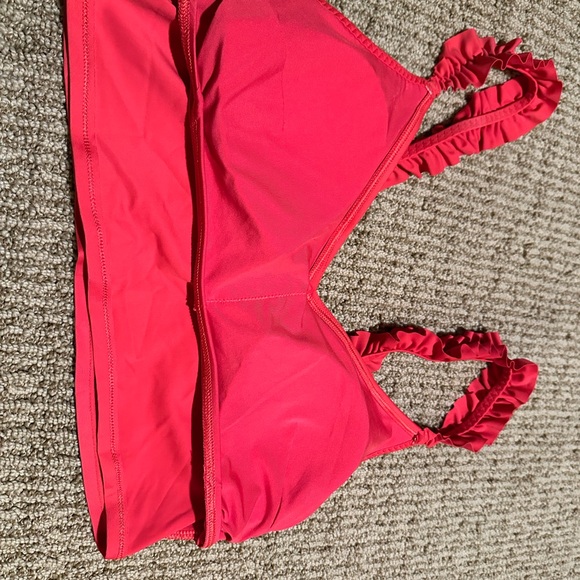 Aerie Red Ruffle Bikini Set - Picture 7 of 7